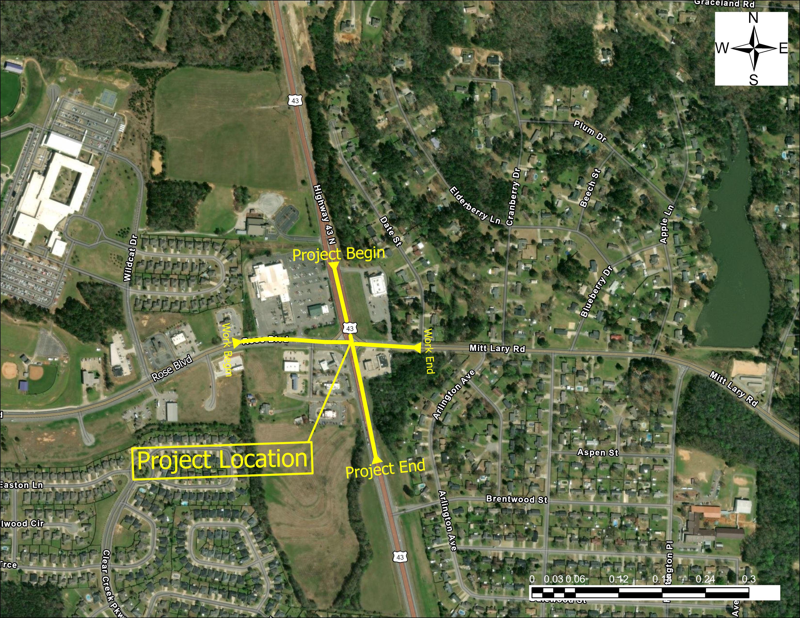 Big Creek Vicinity Map